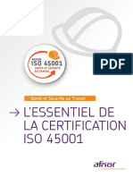 CERTIFICATION ISO 45001