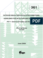 361 - 518 - Guia para Seleção e Dimenssionamento de Isoladores para Área de Poluição - Parte1