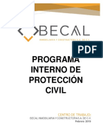 Programa Interno de Protección Civil