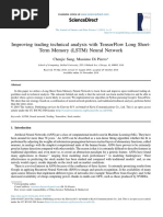 Improving Trading Technical Analysis With TensorFlow Long Short-Term Memory (LSTM) Neural Network