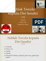 Akhlak Tercela Kepada Diri Sendiri