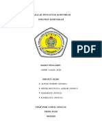 Makalah Strategi Komunikasi