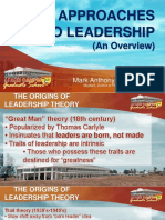 Approaches To LEadership