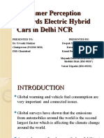 Consumer Perception Towards Electric Hybrid Cars in Delhi NCR