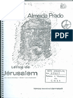 Almeida Prado - Lettre de Jérusalem