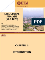 Structural Analysis (SAB 4223) : Teaching Module