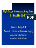 High Grade Sarcomas of the Shoulder Girdle.pdf