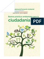 Buenas prácticas ambientales ciudadanas