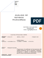 Analisis de Estados Financieros