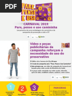Campanha de Carnaval 2019 - Ministério da Saúde 