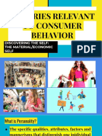 Uts - Theories Relevant To Consumer Behavior
