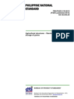 PNS/PAES 419:2015 Agricultural Warehouse Standards