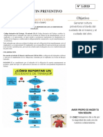 Reporte de Accidentes Laborales