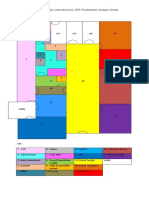 Rencana Denah Laboratorium UPT Puskesmas Sungai Dareh