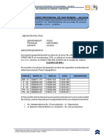 Creación de intercambio vial a desnivel en Juliaca