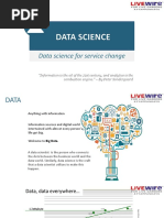 Data Science For Service Change