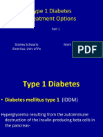 Type 1 Diabetes Treatment Options Part 1