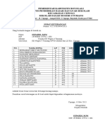 Contoh Daftar Penerima Beasiswa 