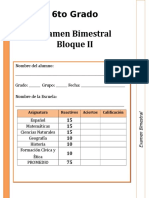 6to Grado - Bloque 2