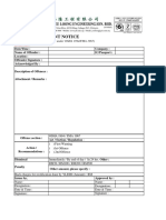 HSE Infringement Notice Form