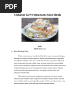 Makalah Kewirausahaan Salad Buah