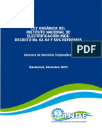 Ley Organica INDE PDF