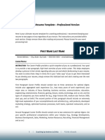 Prof Resume Template Lacivita PDF