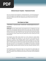 Prof Resume Template Lacivita PDF