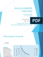 Materi - Analisa Numerik - Integrasi Numerik