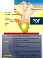 Oro Tipo Skarn