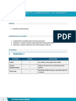 Competencias y Actividades - U4