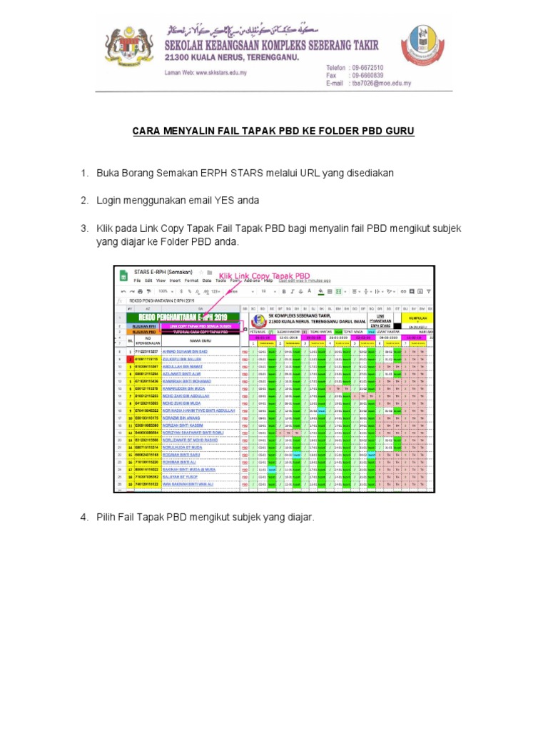 Tutorial Bagaimana Copy Tapak Pbd Ke Folder Pbd Anda Pdf