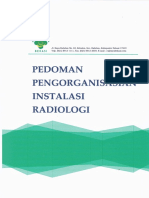 Pedoman Pengorganisasian Radiologi PDF