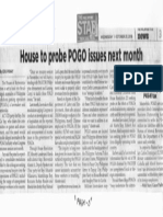 Philippine Star, Oct. 23, 2019, House To Probe POGO Issues Next Month PDF