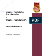 A4. Diseños Factoriales 3 a La K y Fraccionados