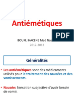 Les Antiémétiques