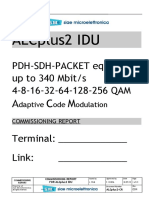 Commissioning Report ALCplus 2 IDU - Rev004