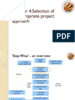 Chapter 4.selection of An Appropriate Project Approach