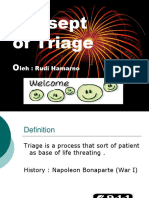 Consept of Triage: Leh: Rudi Hamarno