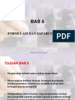 Strategi Safari Dan Formulasinya