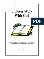 A Closer Walk With God PDF