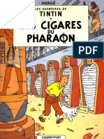 Les Cigars du Pharaon. (Tintín).