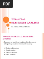 Financial Statement Analysis 1