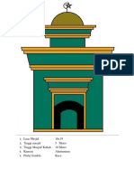 Desain Masjid Tampak Samping Fix