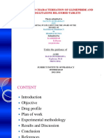 Design and Characterisation of Glimepiride and Pioglitazone Bilayered Tablets