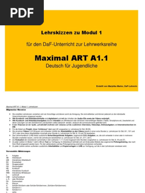 plan lectie germana maximal pdf