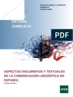 Aspectos discursivos y textuales