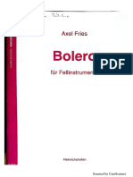 Bolero Partitura