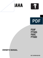 F50F FT50G F60C FT60D: Owner'S Manual