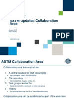 ASTM Updated Collaboration Areas-Member Training